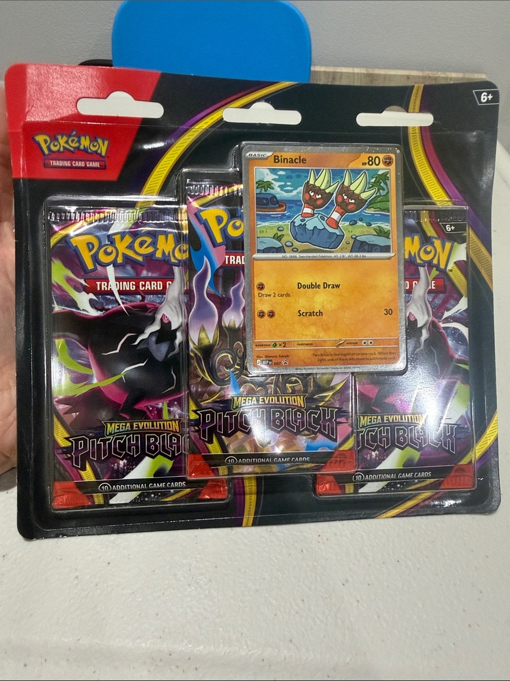 Pokémon Evolution Pitch Black 3-Pack Booster